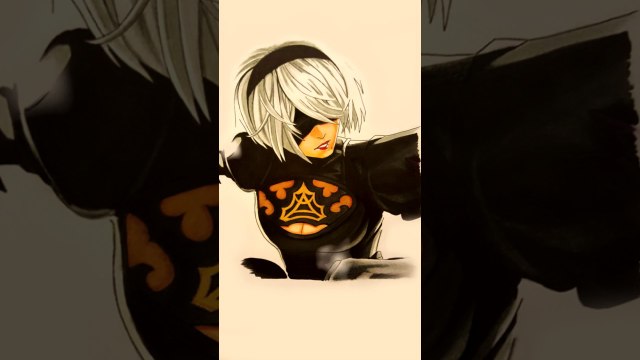 Dessin - 2B Nier Automata