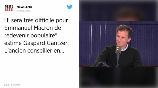 Quand Gaspard Gantzer conseille à François Hollande de ne pas parler d’Emmanuel Macron