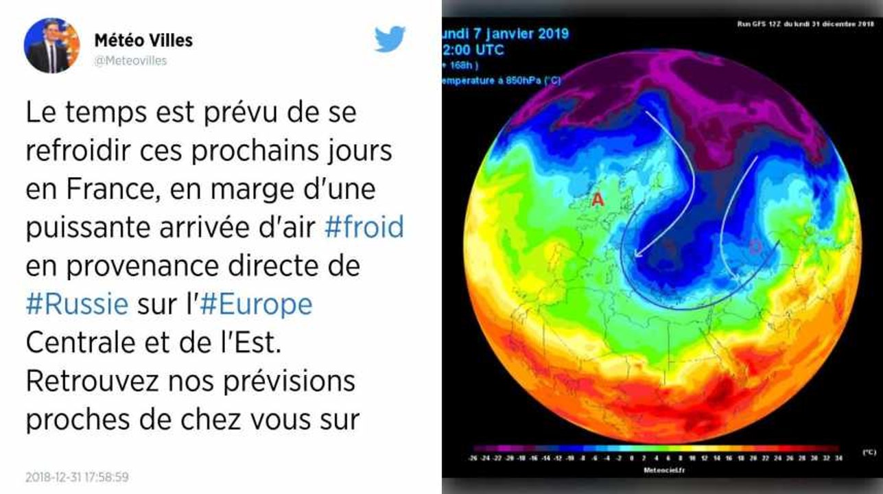 Météo. Du froid hivernal et quelques flocons dès ce jeudi