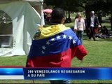 300 venezolanos regresaron a su país