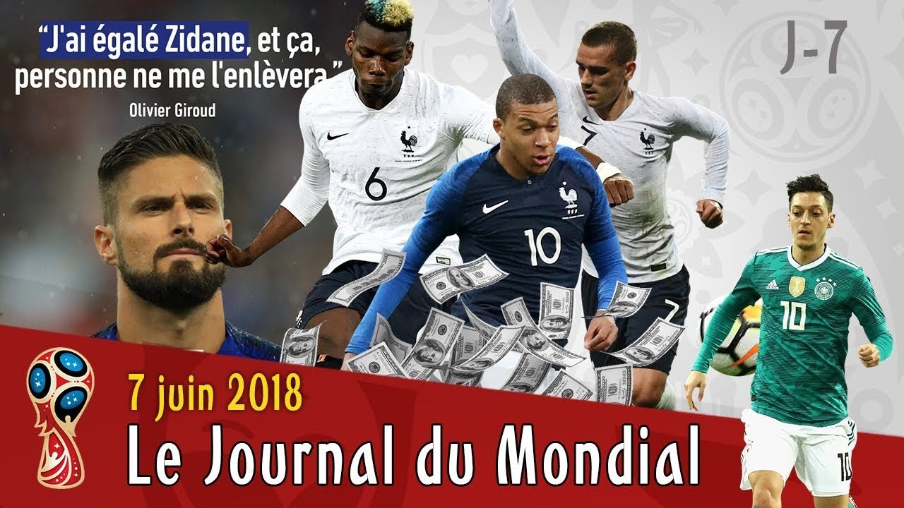 Les BLEUS valent 1 milliard, GIROUD comme ZIDAN...