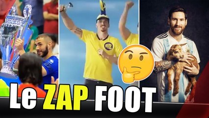 BENZEMA régale en futsal, ZLATAN moment gênant, MESSI et les chèvres, CR7 Junior... le ZAP FOOT !