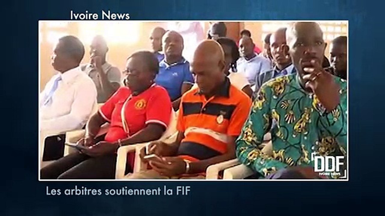 DDF ivoire news: l'amicale des arbitres de football de Côte d'Ivoire soutient la FIF face au Gx