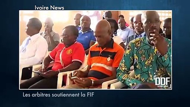 DDF ivoire news: l'amicale des arbitres de football de Côte d'Ivoire soutient la FIF face au Gx