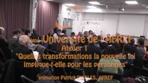 AFREF Université Atelier 1 