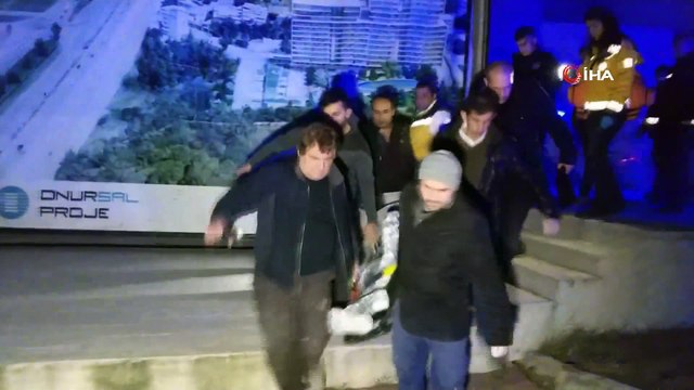 Alçı ustası 7. kattan 6. katın balkonuna düşerek ağır yaralandı