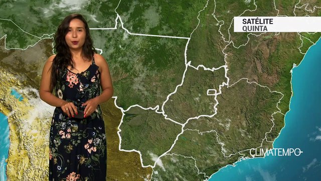 Previsão Centro-Oeste – Nuvens carregadas se formam