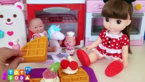 Baby Doll Waffle Milk Kitchen Play Number 1234567890 Toy Soda