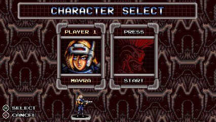 Blazing Chrome - Gameplay du stage 4-1