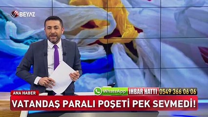 Vatandaş paralı poşeti pek sevmedi