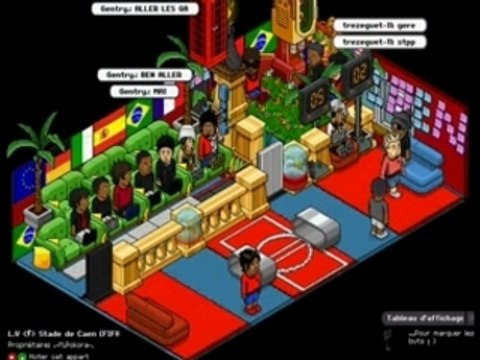 Championnat Habbo Foot : CAEN - RENNE