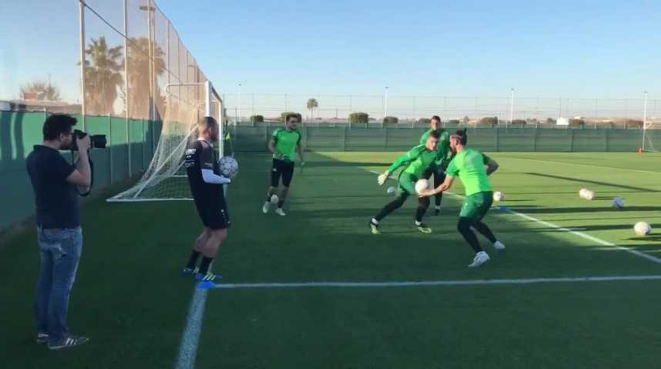 Le premier entraînement de Virton lors de son stage en Espagne