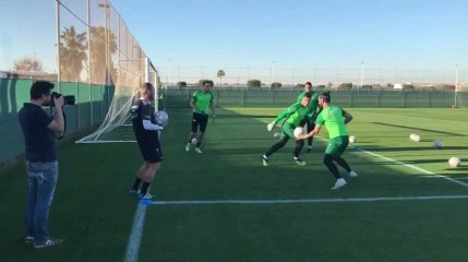Le premier entraînement de Virton lors de son stage en Espagne