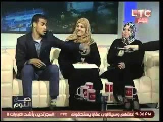 مشاده بين حافظ القران المعوق ومجد القاسم علي انهاء الحلقه بدعاء ام اغنيه