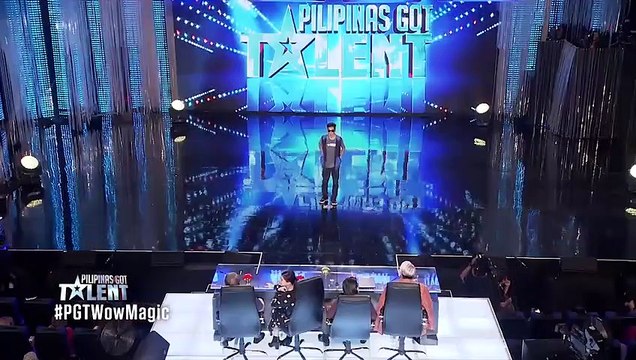 Magician Jepthah Callitong WOWS Judges on Pilipinas Got Talent 2017 Magicians Got Talent