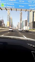 Welcome to Dubai_ the biggest highway Sheik Muhammad bin Zaid_ beautiful view