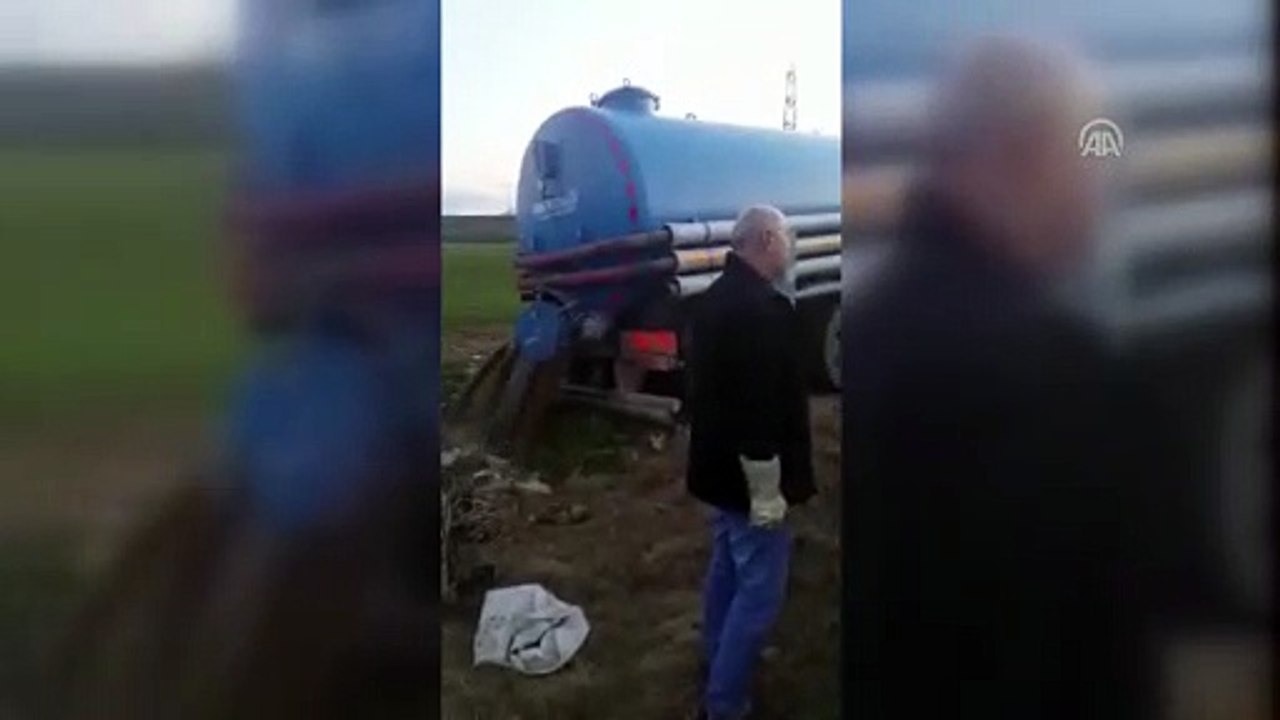 Atık su akıtılan dereden numune alındı - TEKİRDAĞ