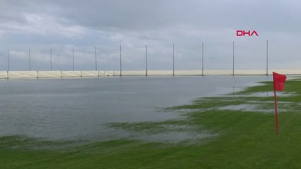 Antalya Sağanak Sonrası Tarım Alanları ve Kamp Sahalarını Su Bastı