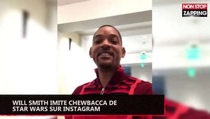 Will Smith imite Chewbacca de "Star Wars" sur Instagram (vidéo)