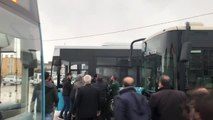 Adıyaman'da Otobüs Şoförleri ile Öğrenciler Arasında Kavga