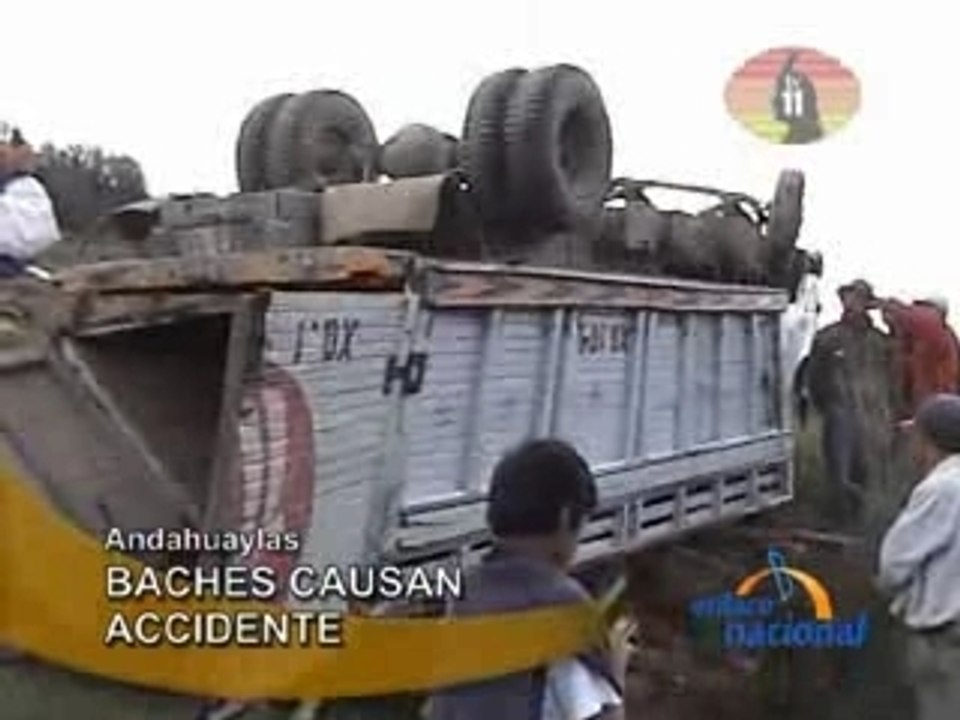 BACHES CAUSAN ACCIDENTE - ANDAHUAYLAS