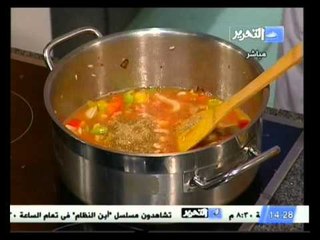 صحتين وعافية .. أرز صيادية بفواكة البحر