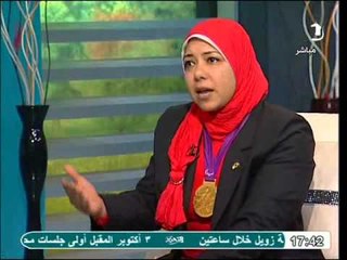 البطلة الالولمبية امل عمر توجه رسالة قوية للمسئولين