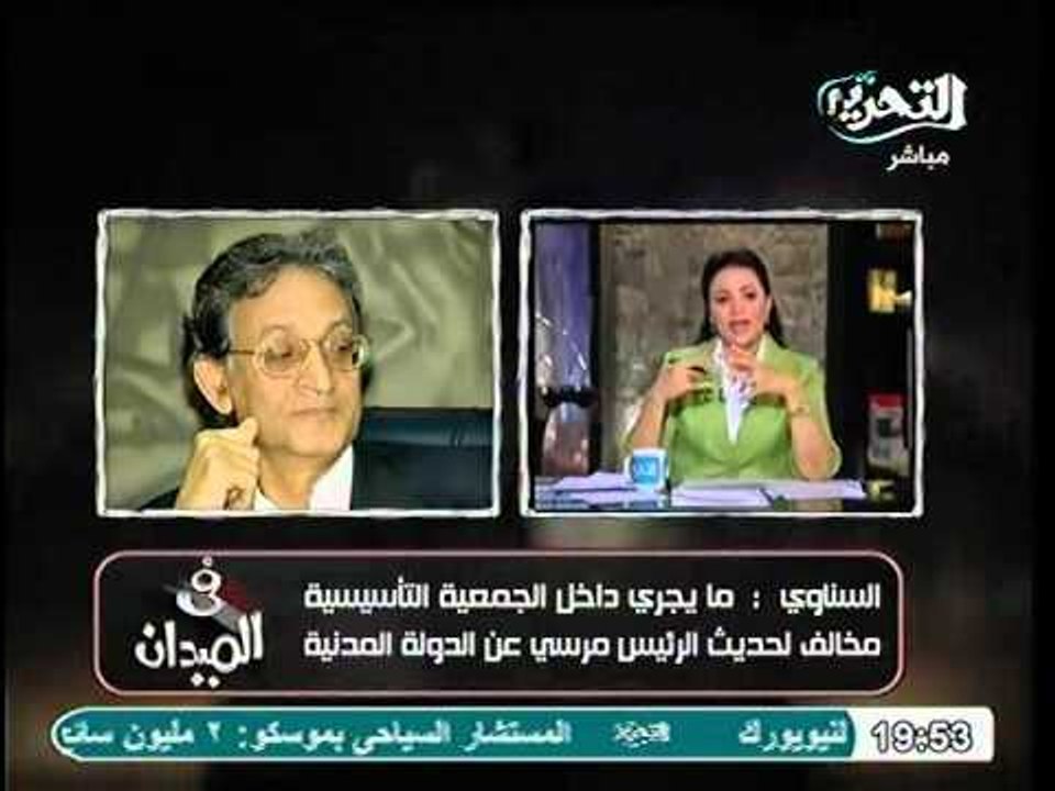 عبد الله السيناوي يفتح النار علي مرسي و يصف حديثه عن فلسطين بالجهل و الفضيحة