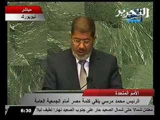 الرئيس مرسي 25 يناير اطاحت بالاستبداد ومصر اصبحت حديثة وديمقراطية