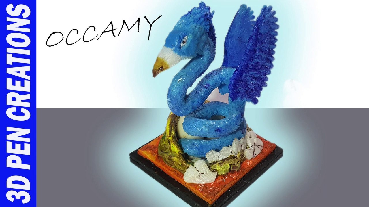 3d pen creations occamy harry potter 3d pen tutorial