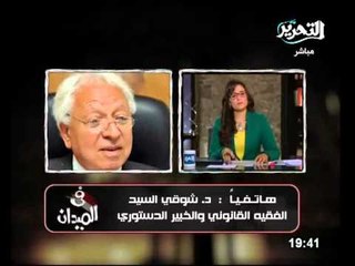 فيديو محامى شفيق يؤكد نجاح مرشحه وكسب القضية ورد مستشار مجلس الدولة عليه