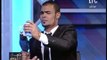 فيديو شاب مصري خارق يخطم استوديو صح النوم ويأكل الحطام علي الهواء
