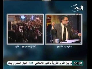 الاخواني السابق مختار نوح أريد للرئيس مرسي أن يكمل فترته و أضمن انه لن يحبسني