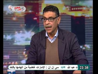 جمال فهمي الجماعة المحظورة مصرة على ان تجعل البلد فى ظلام حتي يعربدوا بحرية