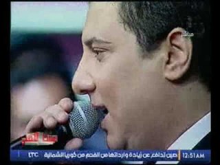 بالفيديو..الملحن محمد عبد المنعم يغني على الهواء للفنانة بوسي "لف بينا يا دنيا"