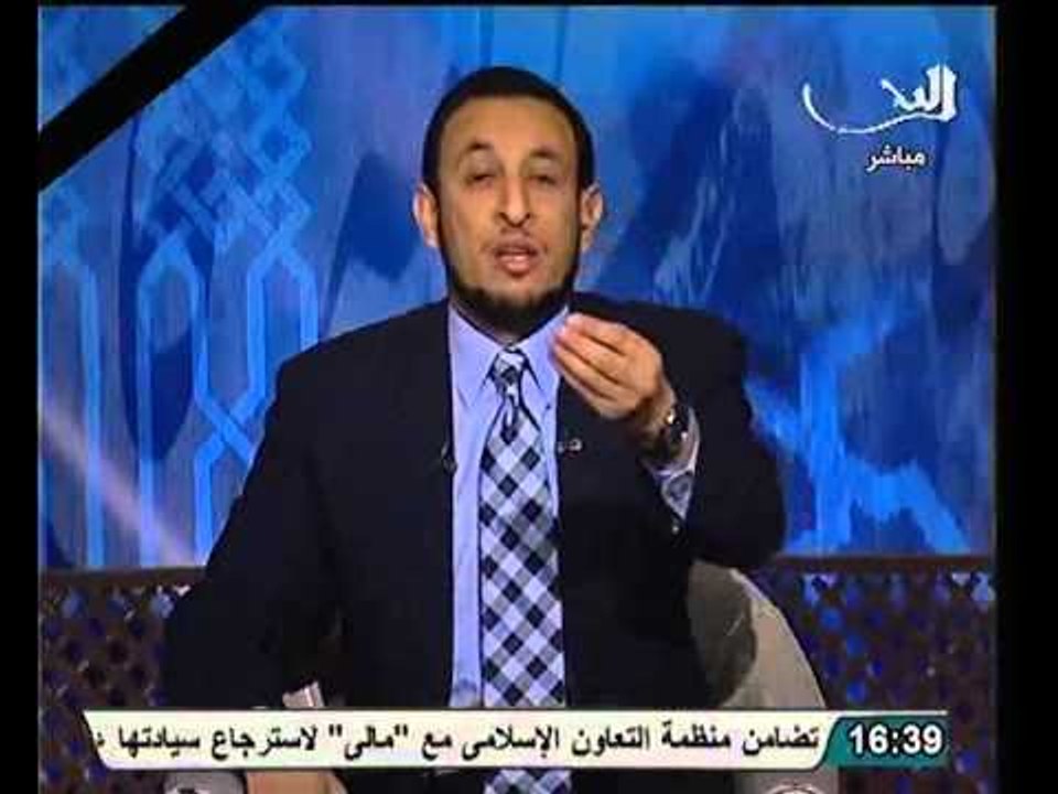 الشيخ رمضان عبد المعز يقدم العزاء لاهالي الشهداء و يعلق على حادثة القطار