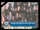 عشرات الالاف فى تشييع الجنازة فى بورسعيد