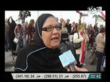 شاهد رسالة أم الي الجيش المصري من امام المنصه