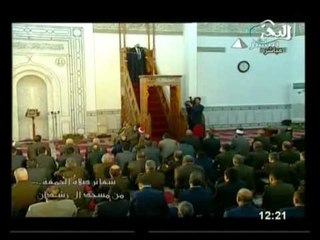 شعائر صلاة الجمعة من مسجد الرشدان ـ 8 مارس 2013