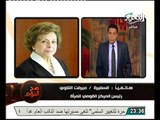 السفيره ميرفت التلاوي كلام جماعة الاخوان كلام مش محترم و لا يعرفون الاصول