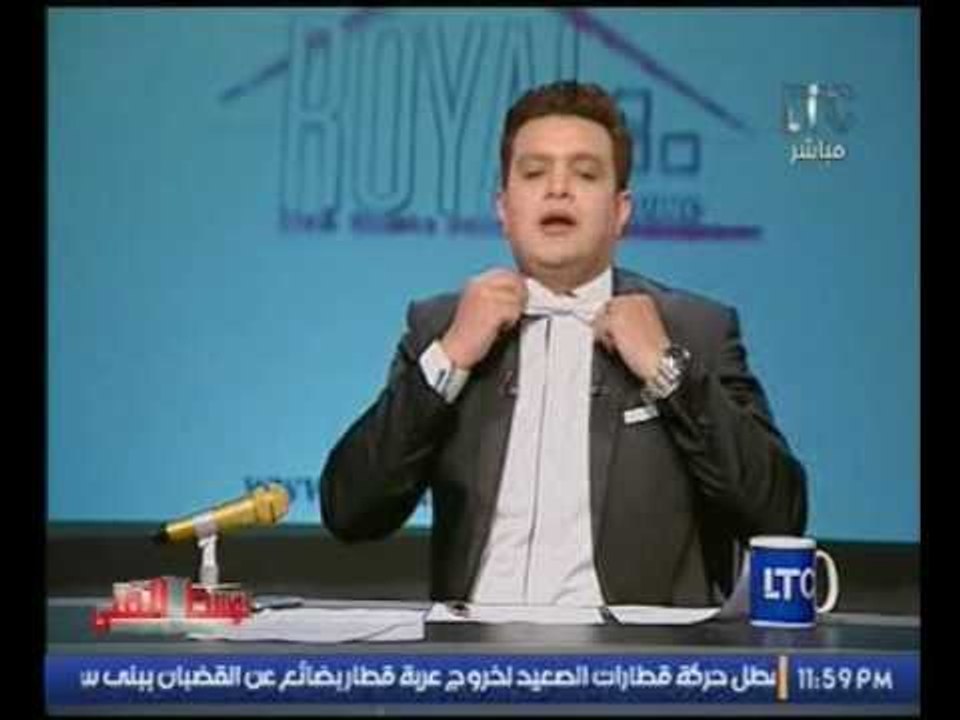 برنامج الدوبلكس يختار مذيع الوسط الفني افضل مذيع لــ2016 والاعلامي:" بتبسط وانا حارق دمكم"