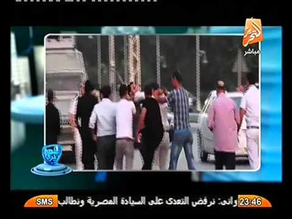 شاهد بالفيديو سحل و تعذيب الصحفيين عند الاتحاديه