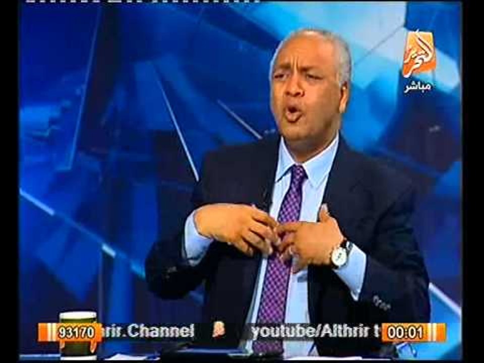 مصطفى بكري  لا يجب اعتبار مصر امارة اسلاميه للأخوان و ترابها ليس ملكا لأحد و يجب ان يعيد الاخوان نظر