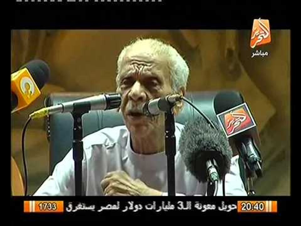 فيديو وقفة احتجاجيه ضد الاخوان و المطالبه باقالة وزير الثقافة