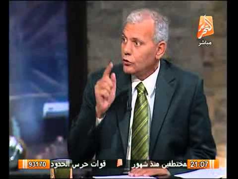 المستشار شلش الاخوان يريدون السيطرة على القضاء باستبدال القضاة وتصويت الجيش والشرطة واجب