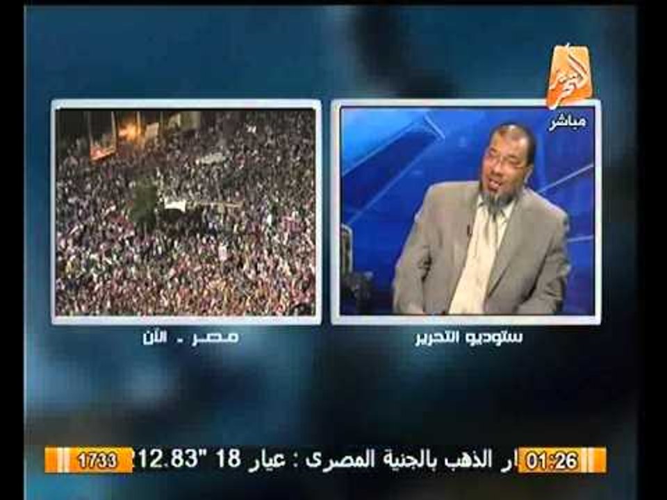وكيل حزب النور : كان لزاما على الجيش التدخل لحقن الدماء