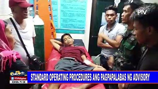 PNP: Standard operating procedures ang pagpapalabas ng advisory