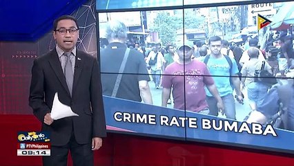 Insidente ng krimen sa Metro Manila, bumaba