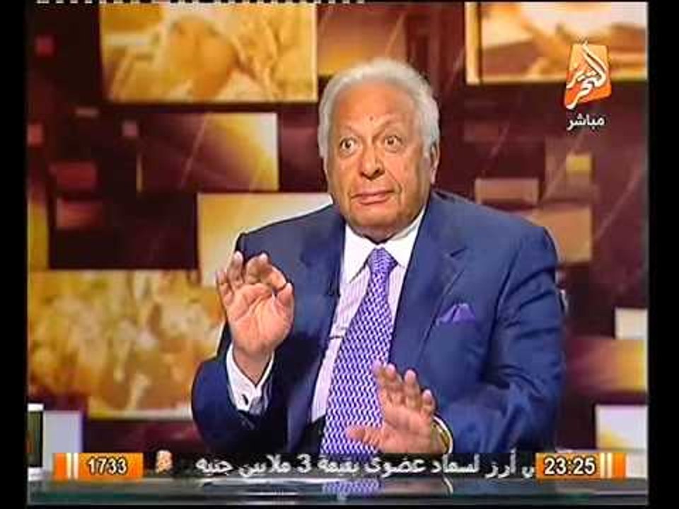 فيديو د احمد عكاشه يشخّص محمد مرسي نفسيا و سبب خطاباته الغير مفهومه