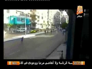 شاهد استخدام الاخوان اسلحه ناريه و قتلهم لبعض لتشويه منظر الداخليه و الجيش